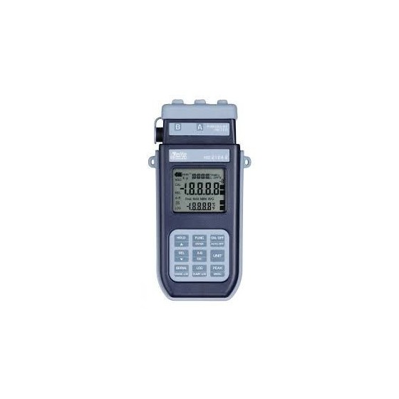 Manometro / termometro digital portatil con Data Logger