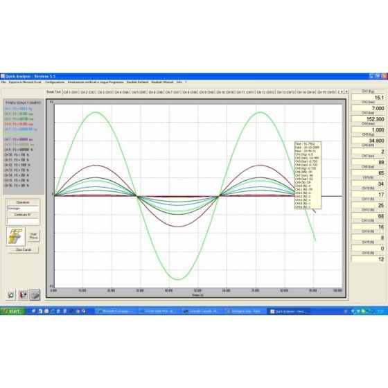 Manometro digital con data logger