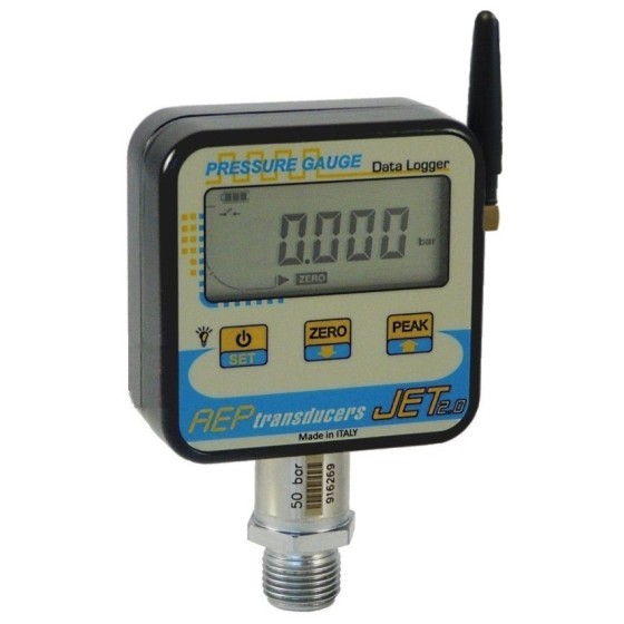 Manometro digital con data logger