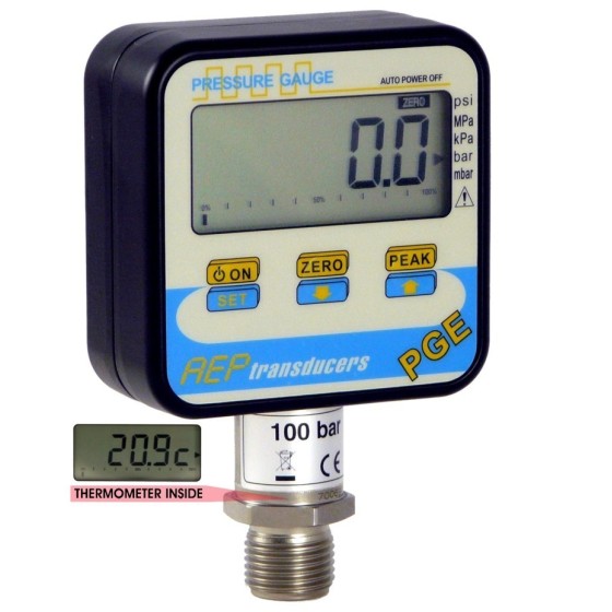 Manómetro digital para calibración