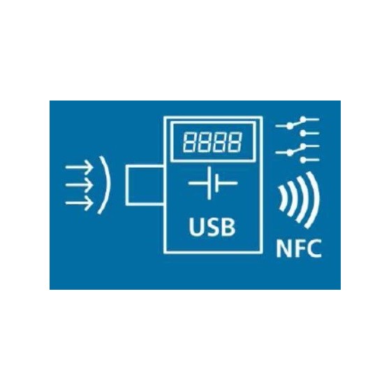 Manómetro digital en inox. alimentado por pila con relés y data logger