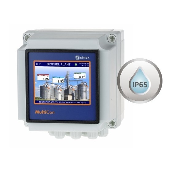 Indicador / registrador / Data logger / Controlador / HMI