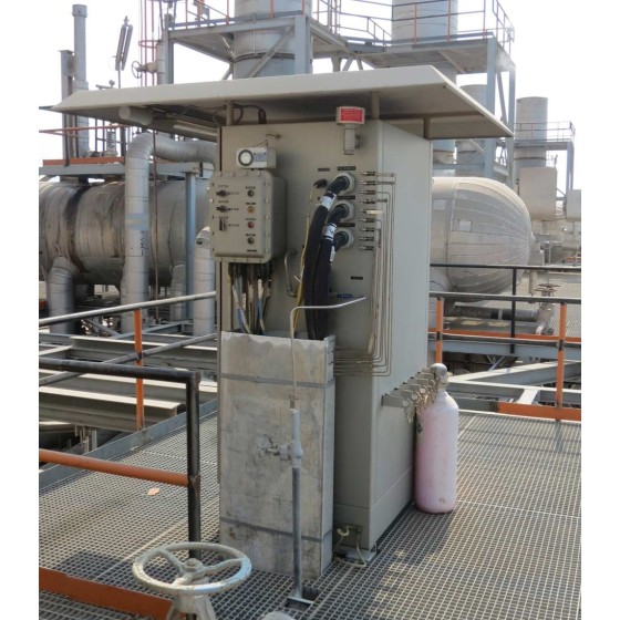 Sistema de analisis de gases extractivo en gases de combustion
