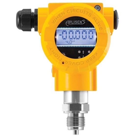 Transmisor de presión inteligente relativa absoluta o vacío