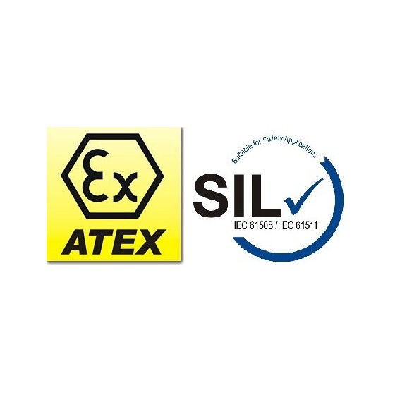 Transmisor de presión relativa absoluta o vacío ATEX Exd