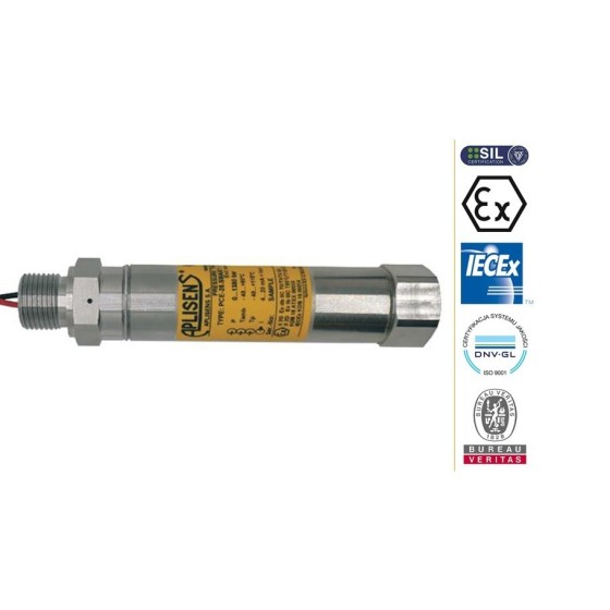 Transmisor de presión relativa absoluta o vacío ATEX Exd