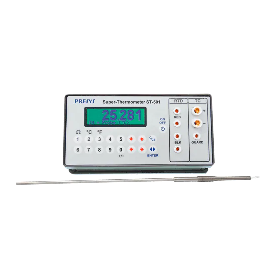 Termometro de precision