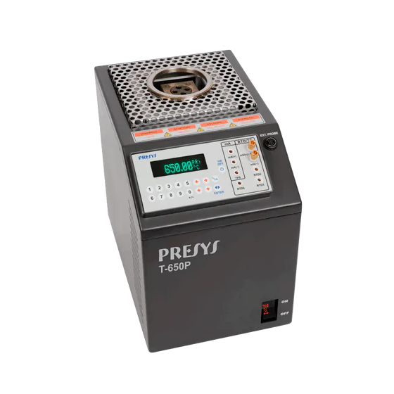 Horno para calibración de temperatura